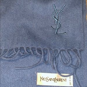YSL wool scarf